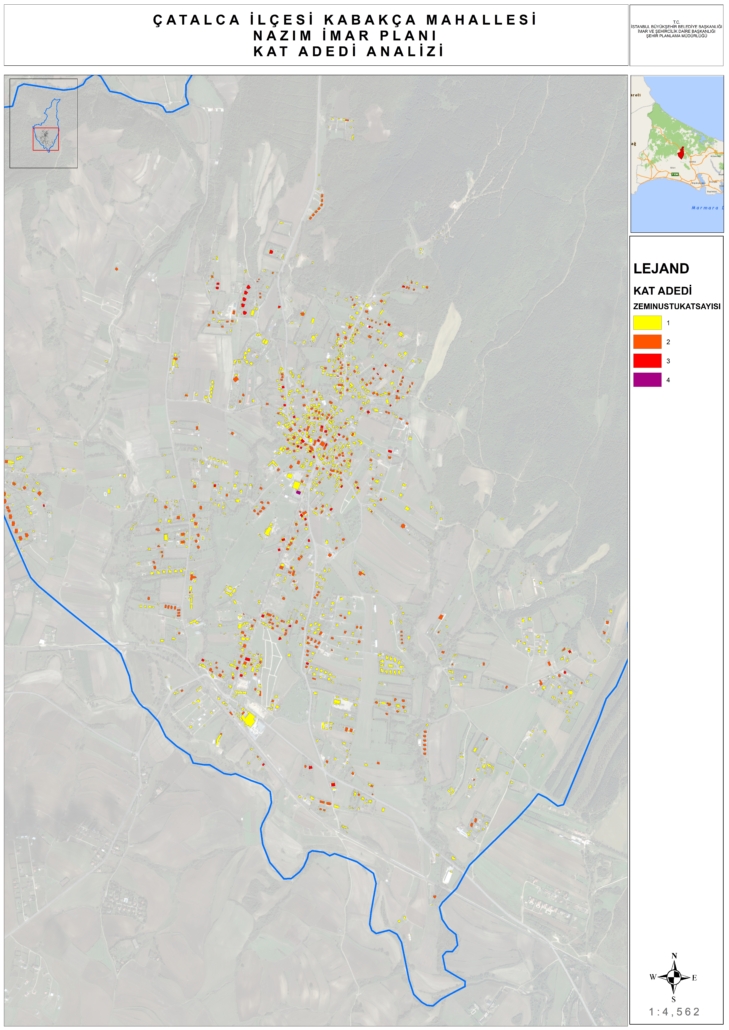 Catalca Ilcesi Kabakca Mahallesi Nip Sehir Planlama Mudurlugu